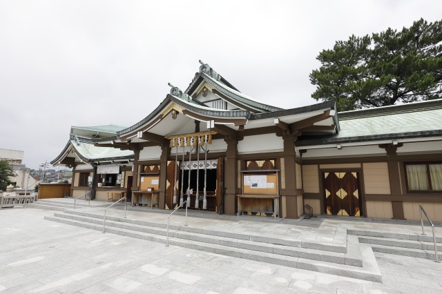 亀山八幡宮　馬関名物たこあげ大会