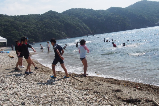 深まてかた海水浴場（キャンプ場）
