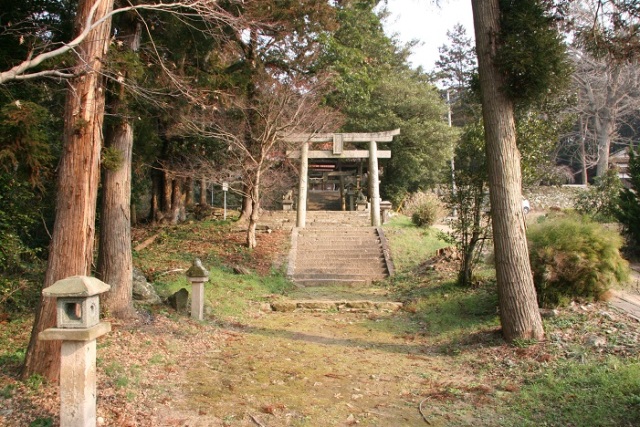 陶の道・若山城登城の道