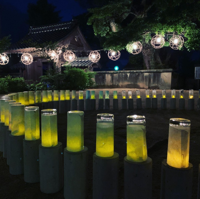 妙青寺ライトアップ
